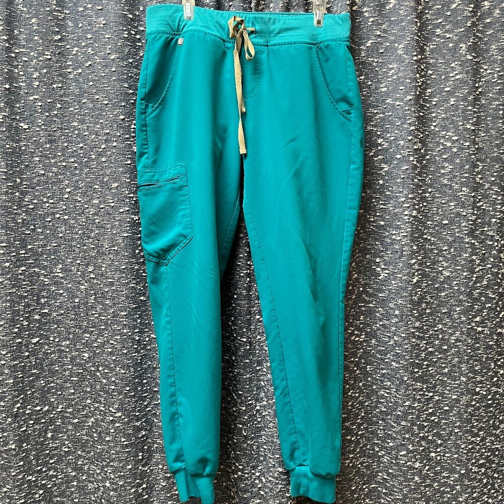 Figs Teal Zamora Joggers Size Medium